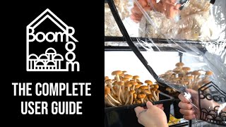 Complete BoomRoom II WalkThrough  Features Guides and More  Mushroom Martha Grow Tent [upl. by Wetzel]