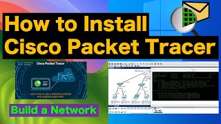 NEW How to Download and Install Cisco Packet Tracer and Build a Network 2024 [upl. by Amsirac]