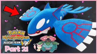 Evolution amp Kyogre PostGame Begins  Pokemon Mystery Dungeon Rescue Team DX Part 21 [upl. by Ahtamas]