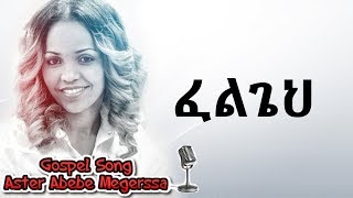 Aster Abebe  Felgehe  ፈልጌህ [upl. by Aedrahs]