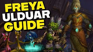 Freya 1025 Man Hard amp Normal Mode Ulduar Guide  Quick 2 Minute Guide In 5 Minutes [upl. by Garaway]