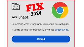 aw snap something went wrong while displaying this webpage  chrome aw snap problem [upl. by Oaht]