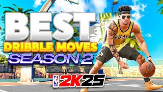 BEST DRIBBLE MOVES on NBA 2K25 SEASON 2  DRIBBLE TUTORIAL amp BEST SETTINGS NBA2K25 [upl. by Theurer]