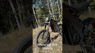 Talaria x3 Fork Upgrade talaria rfloxa talariaxxx [upl. by Ninerb]