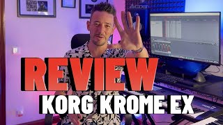 KORG Krome EX Review Completa y Mi Experiencia Personal 🚀🎹 [upl. by Ahsenauj]