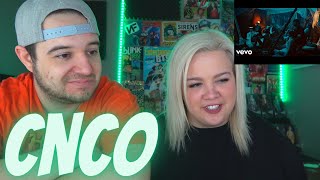 CNCO  Entra en Mi Vida Official Video  COUPLE REACTION VIDEO [upl. by Sorazal]