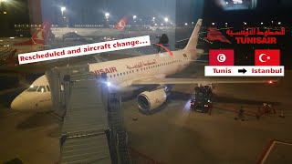 Trip Report  Tunisair A320  Tunis  Istanbul  Economy  4K [upl. by Gilroy]