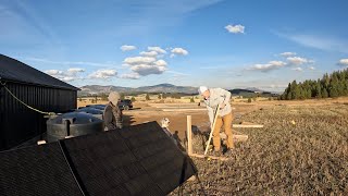 BUILDING a 1600 WATT BIFACIAL temporary SOLAR ARRAY [upl. by Sherlock421]