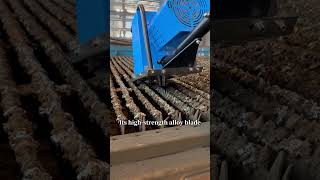 Remove stubborn slag after laser cuttingusing slag cleaning machineeasily remove slag edm [upl. by Wakeen]