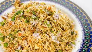 Tawa Pulao Recipe  Mumbai Street Style Veg Tava Pulav  Indian Street Food [upl. by Elaine604]