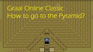 GraalOnline Classic How to go to the pyramid Different from the other one i made [upl. by Annirok]