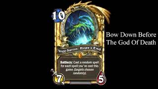 Voice Impressions Hearthstone YoggSaron Hopes End Voice Line [upl. by Base600]