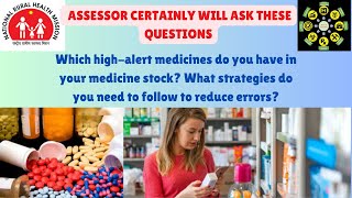 What are highalert drugs amp strategies to reduce errorhighalert drugstoreHighAlertDrugs Drug [upl. by Ibbison]