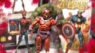 Marvel Select 7quot ZOMBIE MAGNETO FIGURE REVIEW Marvel Zombies [upl. by Hobie]