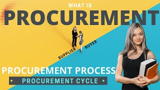 What is Procurement   Procurement Process  The Procurement Cycle [upl. by Calvina137]