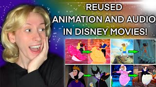 REUSED ANIMATION AND AUDIO IN DISNEY MOVIES 🎥🎨 with Nicky Marra [upl. by Ellynn]