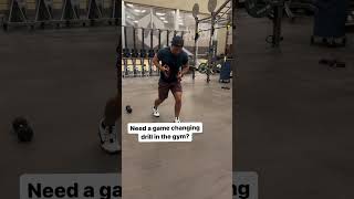 Golf Swing Drill in the Gym Golf GolfFitness [upl. by Azar]