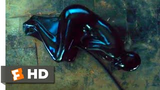 The Girl in the Spiders Web 2018  Black Latex Torture Scene 810  Movieclips [upl. by December]