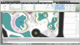 AutoCAD 2012 Path Array [upl. by Amorette]