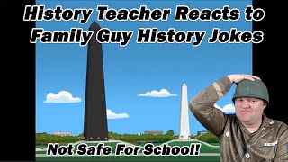 History Teacher Reacts to Family Guy History Jokes  Roasting Every Country [upl. by Johen]