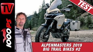 Ducati Multistrada 1260 Enduro im Alpenmasters Test  Vergleich  große Reiseenduros 24 [upl. by Ezalb730]