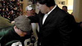 Mark Gastineau watches his highlight reel [upl. by Eiramanig]