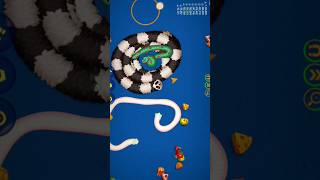 Worms Zoneio Top 001 World Record Snack Shelter Epic 072 [upl. by Flosi335]