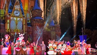 Mickeys Most Merriest Celebration at Mickey’s Very Merry Christmas Party MVMCP 2024 Magic Kingdom [upl. by Eojyllib]