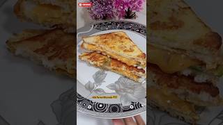 Yellow slice bread Omelette Recipe shorts viralvideo bread [upl. by Rego]