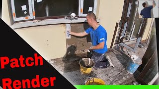 How To Patch Sand and Cement Render [upl. by Colson]