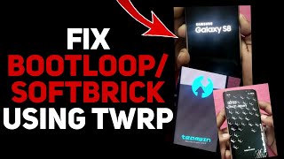 How to Recover from a Bootloop  ROM is stuck  fix softbrick using TWRP [upl. by Ardnac945]