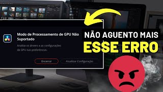 Davinci Resolve 18 não abre no FEDORA 37  Modo de Processamento de GPU não Suportado [upl. by Timoteo]