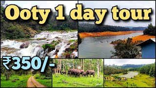 Ooty 1day tour  Pykara amp Mudumalai forest  Full Journey details in the video  Ooty tourist spots [upl. by Japeth]