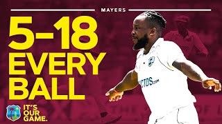 🙌 WHAT A SPELL  Kyle Mayers Takes 518 Against England  📺 Watch EVERY Ball [upl. by Cinimmod]