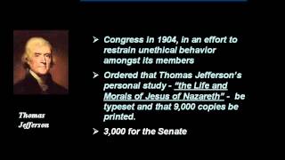 Founding Fathers As Deists Hoax 5  The Jefferson Bible Hoax [upl. by Couhp]