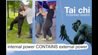 Tai chi Internal power Contains External power [upl. by Roselba]