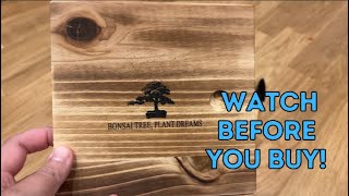 Bonsai Tree Starter Kit with Tools amp Japanese Plants Seeds  Product Review [upl. by Anwahsit913]