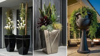 Large Flower Pots Outdoor ideas  Garden Pots and Planters ideas  Diy Large Planters for Outdoors [upl. by Krid]