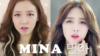 Girls Day MINAH Inspired Makeup I Am a Woman Too 걸스데이 민아 메이크업 [upl. by Esilrac]