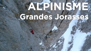 Groucho Marx Grandes Jorasses Face Est Chamonix MontBlanc GMHM alpinisme montagne [upl. by Gujral]