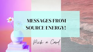 Pick a Card 🌈🦋🌸 MESSAGES FROM SOURCE 🌸🦋🌈 Timeless Tarot Reading [upl. by Calista]