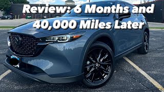 Mazda CX5 Carbon Edition Review 6 Months and 40000 Miles  owner review [upl. by Ellerahc475]