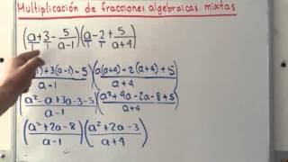 Multiplicación de fracciones mixtas  Ejercicio 3 [upl. by Trask666]