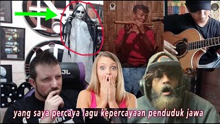 Pendapat Mereka Lagu Linsir Wengi Alip Ba Ta Feat Mbah Yadek Cover  Reaction sub Indo [upl. by Nnylirret]