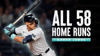 ALL 58 of Aaron Judges Home Runs from 2024  Silver Slugger Award Winner [upl. by Isleen194]