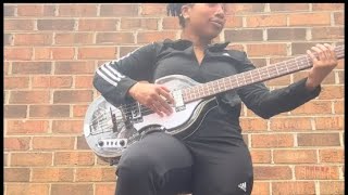 Hofner Ignition Bass Review  On My Mama  Victoria Monét Cover HI  BB  PE [upl. by Eolande]