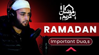 dua for ramadan  dua ramadan  Important Ramadan Duas  Ahmed Rayees  dua of ramadan [upl. by Welcome]