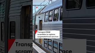 Transport NSW scrambles to cover suspended train services [upl. by Sarchet]