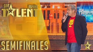 Fernando ha conseguido lo imposible  Semifinales 3  Got Talent España 2016 [upl. by Ihana]