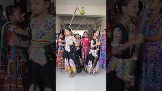 Limbuda na lila pila ful navratrinavratri2024navratristatusdandiyatippani school dance garba [upl. by Hennebery]